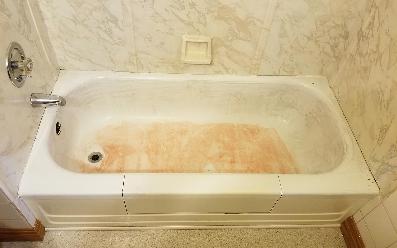 Bathtub Before